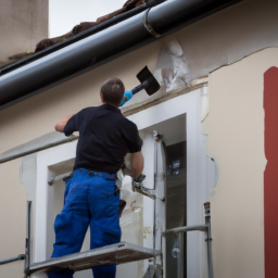 Peinture façade : modernisez l'aspect de votre façade avec une nouvelle couleur Forbach